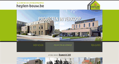 Desktop Screenshot of heylen-bouw.be